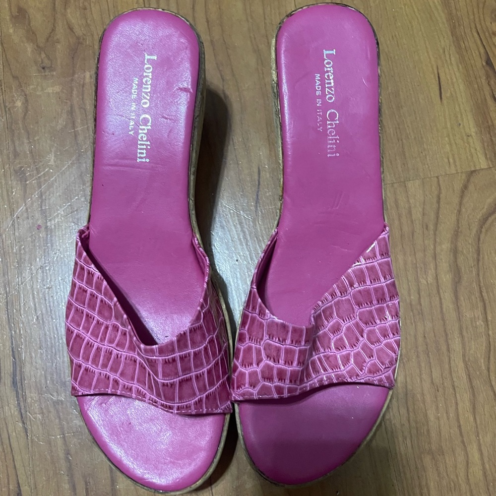 Pink heels